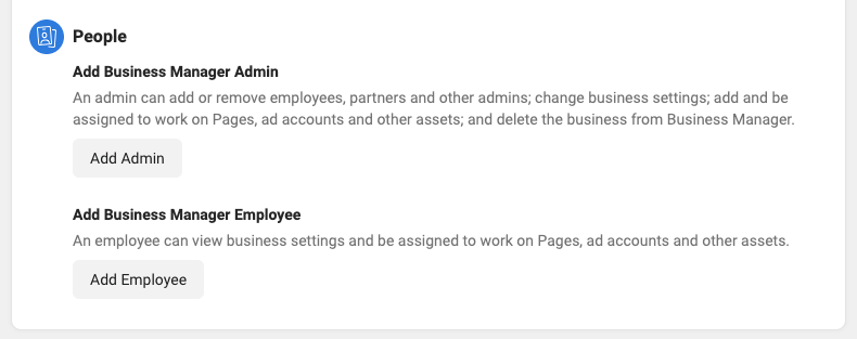 Add People to Facebook Business Manager